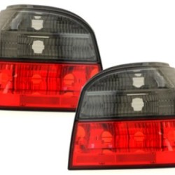 Πίσω φανάρια για Vw Golf III - μαύρα chrome - σετ 2τμχ.