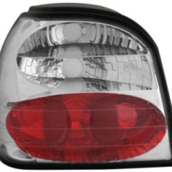 Πίσω φανάρια για Vw Golf III - χρωμίου - σετ 2τμχ.