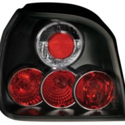 Πίσω φανάρια για Vw Golf III - μαύρα - σετ 2τμχ.