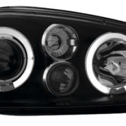 Φανάρια εμπρός angel eyes για Vw Golf IV R32 - μαύρα , χωρίς λάμπες (Η1) - σετ 2τμχ. Φανάρια εμπρός angel eyes για Vw Golf IV R32 - μαύρα , χωρίς λάμπες (Η1) - σετ 2τμχ.
