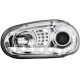 Φανάρια εμπρός led για Vw Golf IV - chrome , με λάμπες (Η1) - σετ 2τμχ.