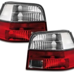 Πίσω φανάρια για Vw Golf IV - chrome - σετ 2τμχ.