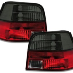 Πίσω φανάρια για Vw Golf IV  (1997-2003)  - black - σετ 2τμχ.