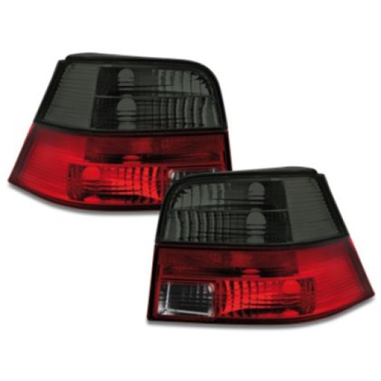 Πίσω φανάρια για Vw Golf IV  (1997-2003)  - black - σετ 2τμχ.