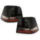 Πίσω φανάρια led για Vw Golf IV  (1997-2003)  - μαύρα - σετ 2τμχ.