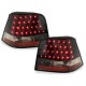 Πίσω φανάρια led για Vw Golf IV  (1997-2003)  - μαύρα - σετ 2τμχ.