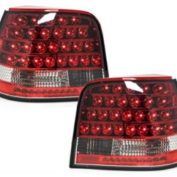 Πίσω φανάρια led για Vw Golf IV - κόκκινα/chrome - σετ 2τμχ. Πίσω φανάρια led για Vw Golf IV - κόκκινα/chrome - σετ 2τμχ.