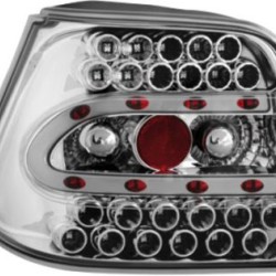 Πίσω φανάρια led για Vw Golf IV - chrome - σετ 2τμχ.
