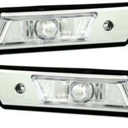 Φλας για BMW E36 / E34 (1991-1999) - χρωμίου - σετ 2τμχ.