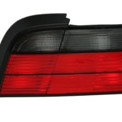 Πίσω φανάρια για BMW E36 (1991-1999) 2d coupe - μαύρα - σετ 2τμχ.