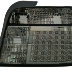 Πίσω φανάρια led για BMW E36 compact  (1991-1999) - φιμέ - σετ 2τμχ.