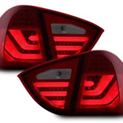 Πίσω φανάρια  για BMW E91 combi με led  φλας (2005-2008) -  φιμέ φλας - σετ 2τμχ.