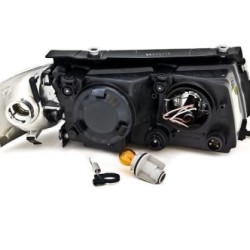 Φανάρια εμπρός για Vw Passat 3Β/B5 (1997-2000) - chrome , με λάμπες (Η1) - σετ 2τμχ. Φανάρια εμπρός για Vw Passat 3Β/B5 (1997-2000) - chrome , με λάμπες (Η1) - σετ 2τμχ.