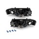 Φανάρια εμπρός angel eyes για Vw Passat 3Β/B5 (1997-2000) - χρωμίου , με λάμπες (Η1) - σετ 2τμχ.