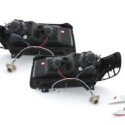 Φανάρια εμπρός led για Vw Passat Β4 (1993-1996) - μαύρα , με λάμπες (Η1) - σετ 2τμχ. Φανάρια εμπρός led για Vw Passat Β4 (1993-1996) - μαύρα , με λάμπες (Η1) - σετ 2τμχ.