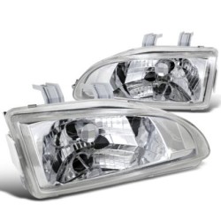 Φανάρια εμπρός για Honda Civic 2/3 πορτο (1992-1995) , χωρίς λάμπες (Η4) - σετ 2τμχ.