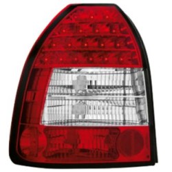 Πίσω φανάρια led για Honda Civic 3D (1996-2001) - κόκκινα / chrome - σετ 2τμχ. Πίσω φανάρια led για Honda Civic 3D (1996-2001) - κόκκινα / chrome - σετ 2τμχ.