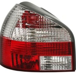 Πίσω φανάρια για Audi A3 (1996-2000) - χρωμίου - σετ 2τμχ.