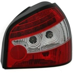 Πίσω φανάρια led για Audi A3 (1996-2003) - κόκκινα - σετ 2τμχ.