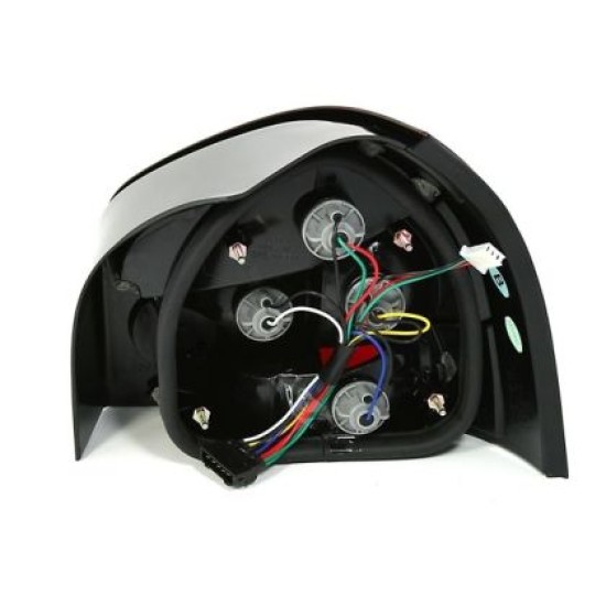 Πίσω φανάρια led για Audi A3 (1996-2003) - κόκκινα - σετ 2τμχ.