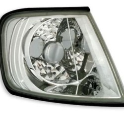 Φλας δίπλα στο φανάρι για Audi A3 (1995-2000) -  χρωμίου - σετ 2τμχ.