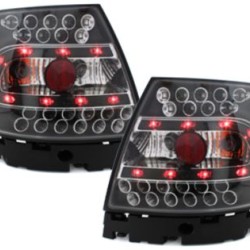 Πίσω φανάρια led Audi A4 sedan (1995-2001) - μαύρα - σετ 2τμχ.