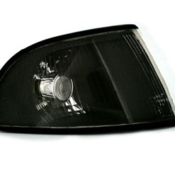 Φλας δίπλα στο φανάρι Audi A4 (1995-1998) - μαύρο - σετ 2τμχ.