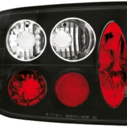 Πίσω φανάρια για Opel Astra F hatchback (1991-1999) - μαύρα - σετ 2τμχ.