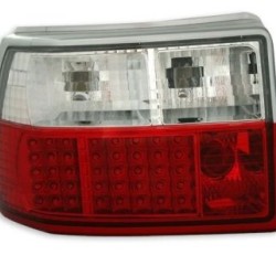 Πίσω φανάρια led για Opel Astra F hatchback (1991-1999) - chrome - σετ 2τμχ.
