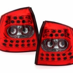 Πίσω φανάρια led για Opel Astra G 3/5 πορτο  (1998-2004) κόκκινα - σετ 2τμχ.