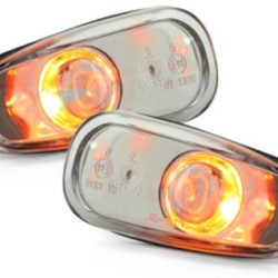 Φλας Opel Astra G (1998-2004) - χρωμίου - σετ 2τμχ.