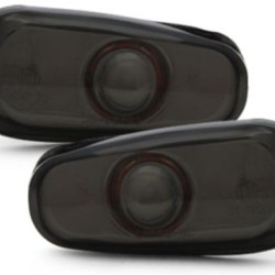 Φλας Opel Astra G (1998-2004) - μαύρο χρωμίου - σετ 2τμχ.