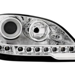 Φανάρια εμπρός led για Mercedes ML W164 (2008+) , χωρίς λάμπες (Η7) - σετ 2τμχ.