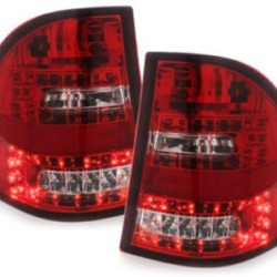 Πίσω φανάρια τύπου led για Mercedes ML W163  (1998-2006) - σετ 2τμχ.