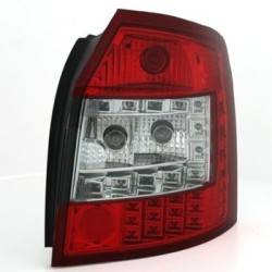 Πίσω φανάρια led για Audi A4 combi (2001-2004) - κόκκινα - σετ 2τμχ.