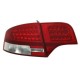 Πίσω φανάρια τύπου led για Audi A4 combi (2004-2007) - σετ 2τμχ.