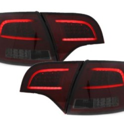 Πίσω φανάρια led για Audi A4 combi (2004-2007) - κόκκινα /φιμέ - σετ 2τμχ.