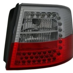 Πίσω φανάρια led για Audi A6 combi (1997-2004) - φιμέ φλας - σετ 2τμχ.