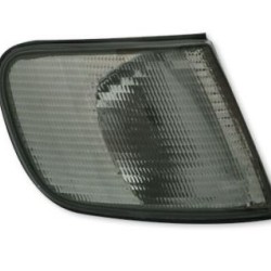 Φλας δίπλα στο φανάρι Audi C4 (1994-1997) - μαύρο χρωμίου - σετ 2τμχ.