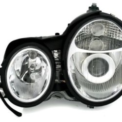 Φανάρια εμπρός για Mercedes W210 E-Class (1995-1998) , με λάμπες (Η1) - σετ 2τμχ.