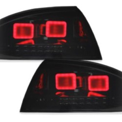 Πίσω φανάρια led μαύρα Audi TT (1998-2005) - σετ 2τμχ.