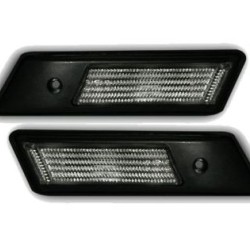 Φλας για BMW E36 / E34 / E32 (1991-1999) - black - σετ 2τμχ.