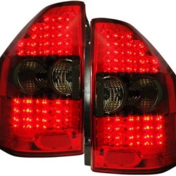 Πίσω φανάρια για Mitsubishi Pajero (2001-2006) - με φιμέ φλας - σετ 2τμχ.