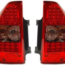 Πίσω φανάρια για Mitsubishi Pajero (2001-2006) - με φλας χωμίου - σετ 2τμχ.