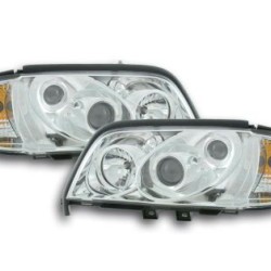 Φανάρια εμπρός για Mercedes C-CLASS W202 (1993-2001) , με λάμπες (Η1) - σετ 2τμχ.