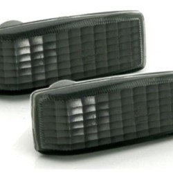 Φλας φτερού για Mercedes W124 / W201 / W202 / Smart - μαύρα - σετ 2τμχ.