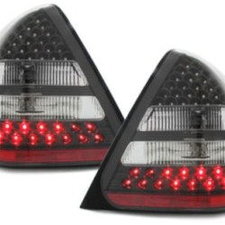Πίσω φανάρια led για Mercedes C-CLASS W202 (1993-2001) - μαύρα - σετ 2τμχ.