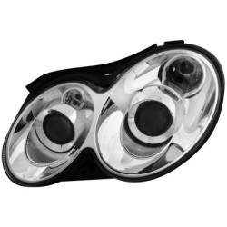Φανάρια εμπρός για Mercedes CLK W209 / C209 (2003-2009) , χωρίς λάμπες (Η7) - σετ 2τμχ.