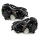 Φανάρια εμπρός led για Mercedes CLK W209 / C209 (2003-2009) , με λάμπες (Η1) - σετ 2τμχ.