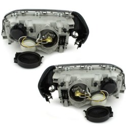 Φανάρια εμπρός για Mercedes W140 (1991-1998) , μαύρα , χωρίς λάμπες (Η7) - σετ 2τμχ. Φανάρια εμπρός για Mercedes W140 (1991-1998) , μαύρα , χωρίς λάμπες (Η7) - σετ 2τμχ.